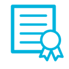 Certificate_01_Icon.png Icon of a document with a medal on it