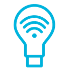 Smart energy.png Icon of a lightbulb with wifi icon inside