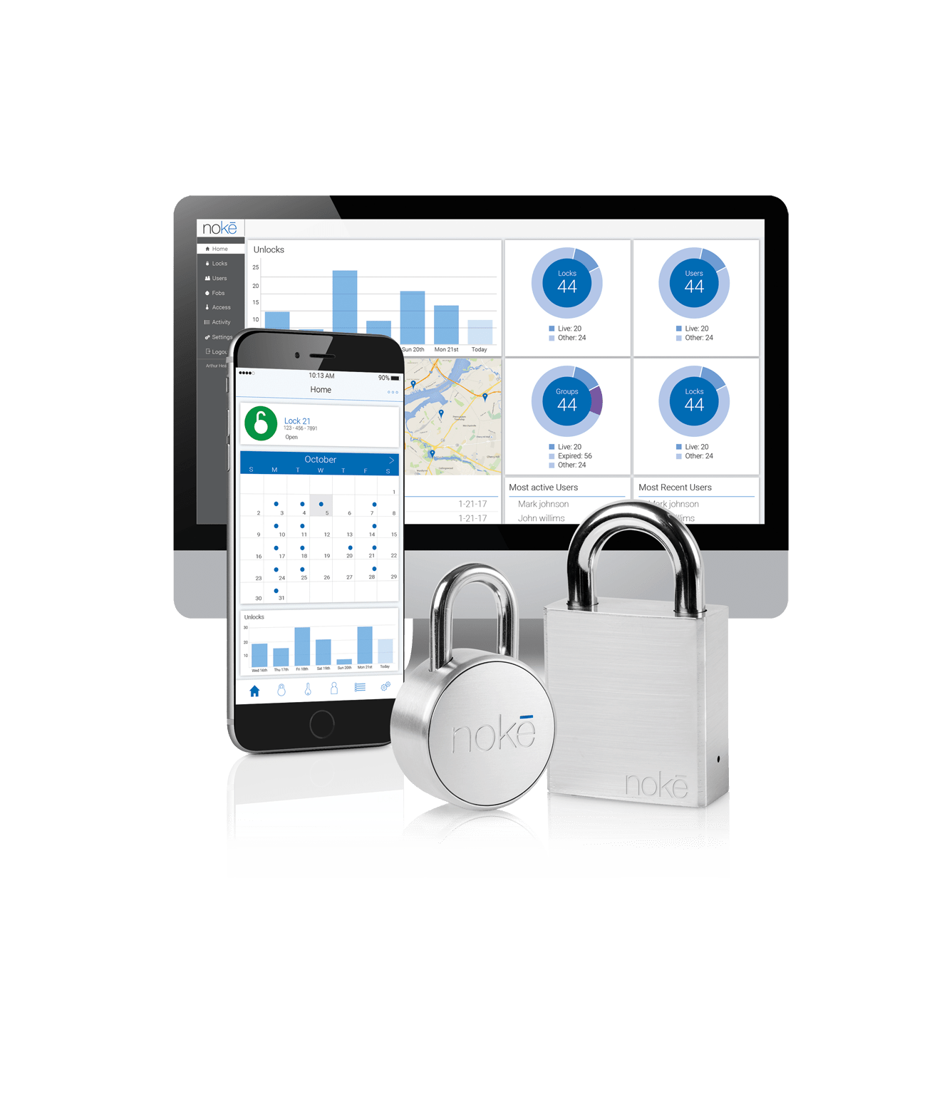 Noke, smart lock, security