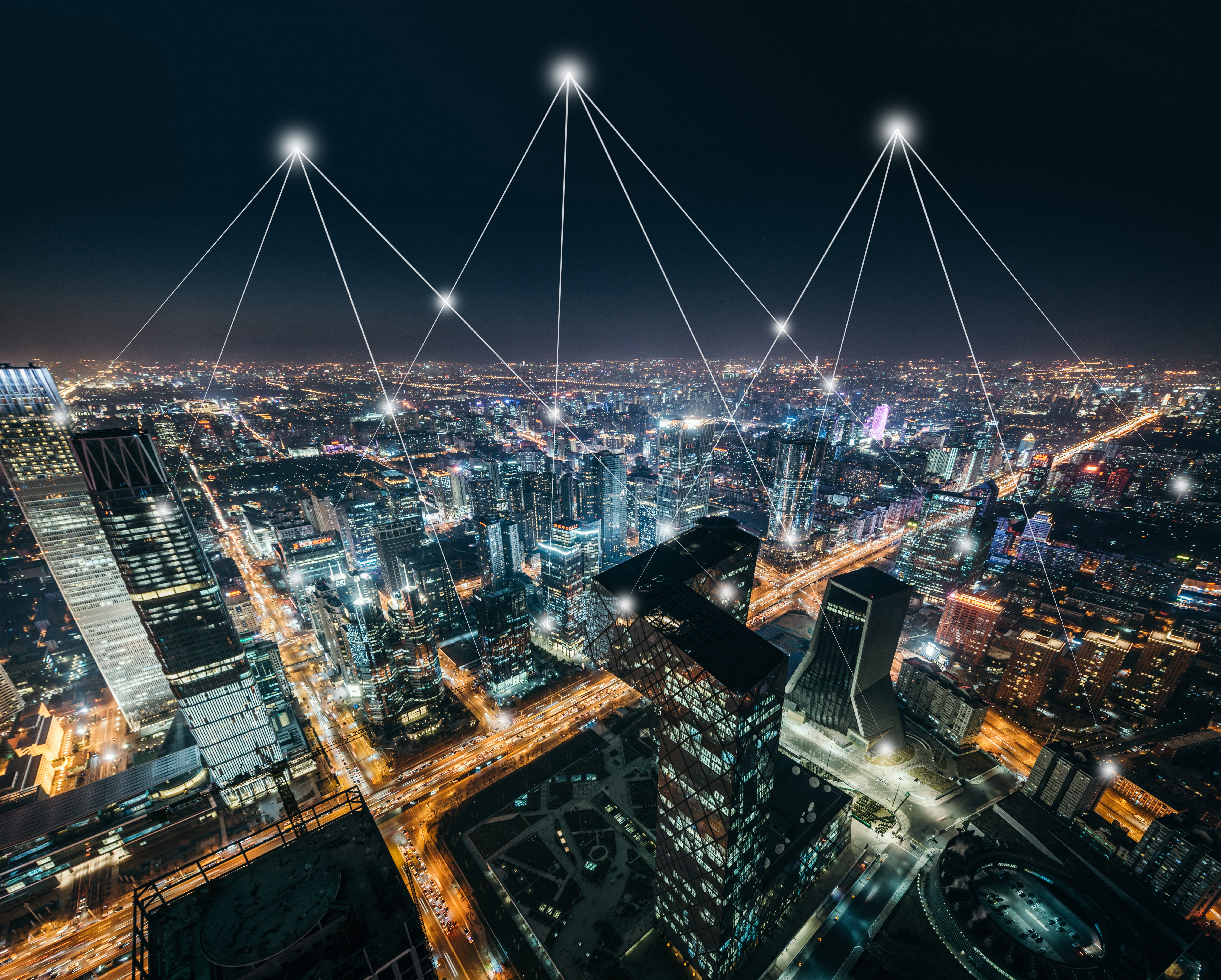 outdoor water front man standing holding large city night riding board