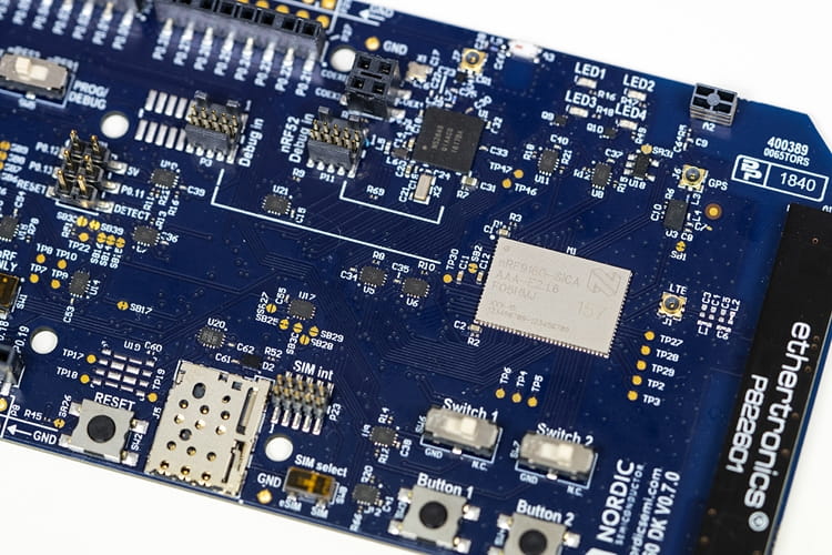 nRF9160 SiP on PCB_WEB.jpg nRF9160 SiP