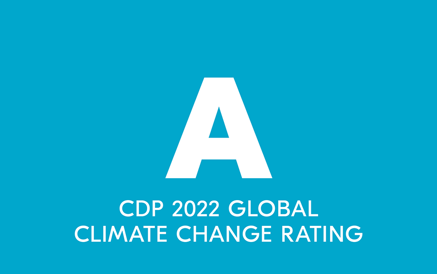A CDP 2022 Global Climate Change Rating
