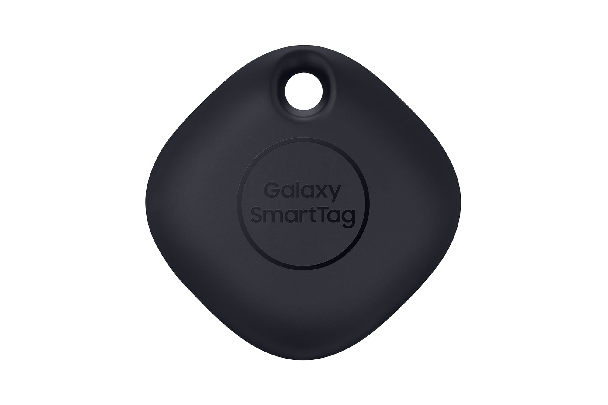 Black Galaxy smart tag on white background