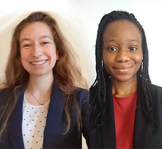 Isabella Sheldon and Fai Johnson