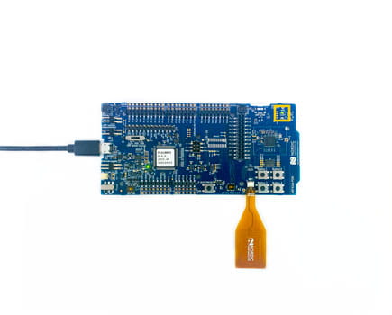 nRF5340 PDK: Fig 4 - LED pulsate