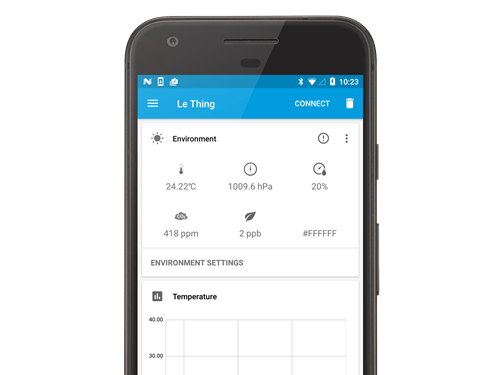 Getting started with Thingy