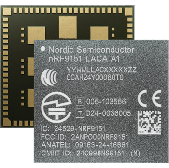 nRF9151 SiP module