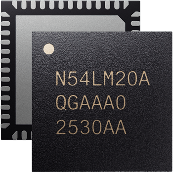 nRF54LM20A QFN52 SoC_6x6_SoC_stacked.png a circuit board