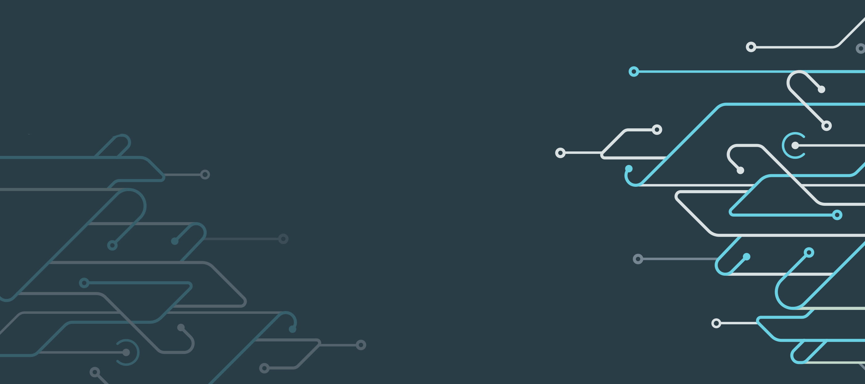 Batterns in light blue and white on dark grey background